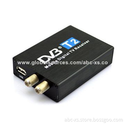 dvb-t2 car digital with double antenna set top box